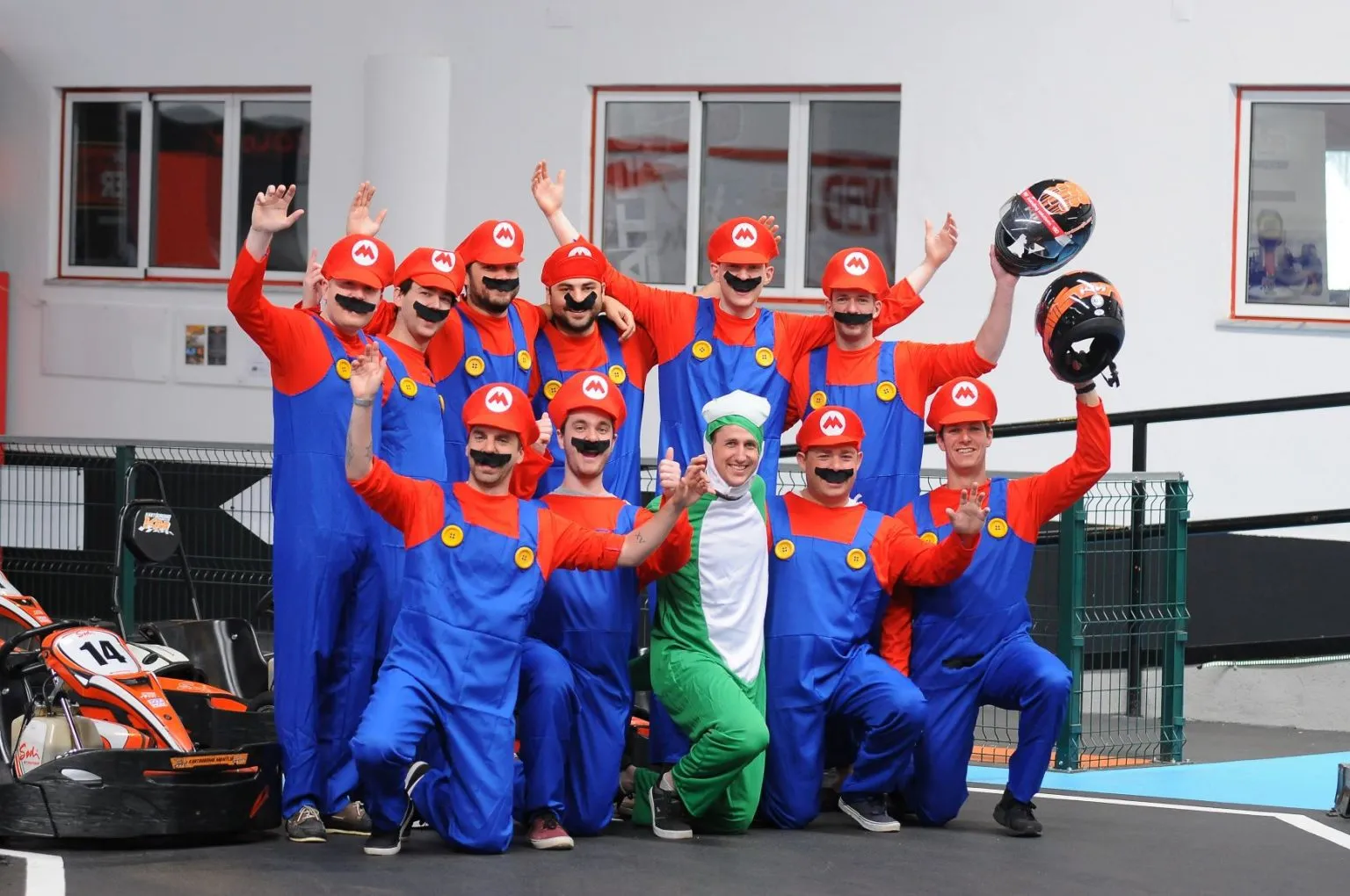 Stag party surprise for the groom