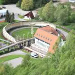 Bobsleigh track in sigulda