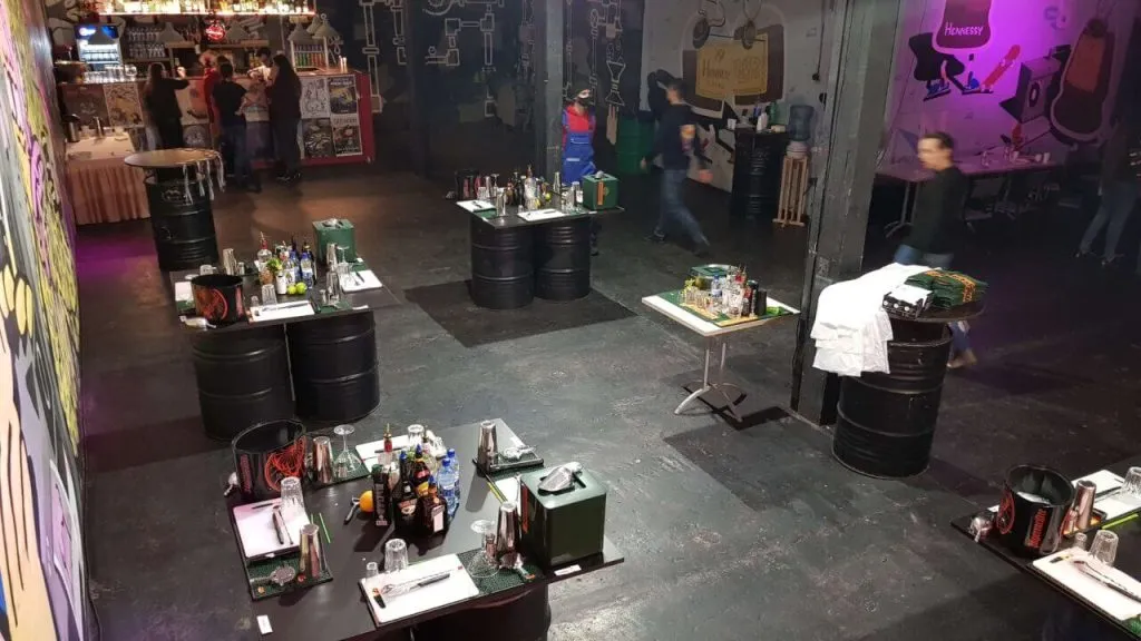 Cocktail workshop place