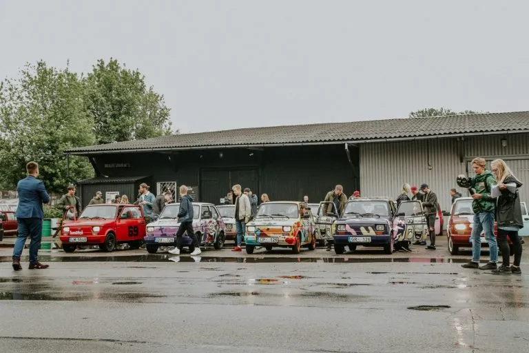 Get in your fiat and start the race