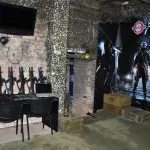 Indoor lasertag arena