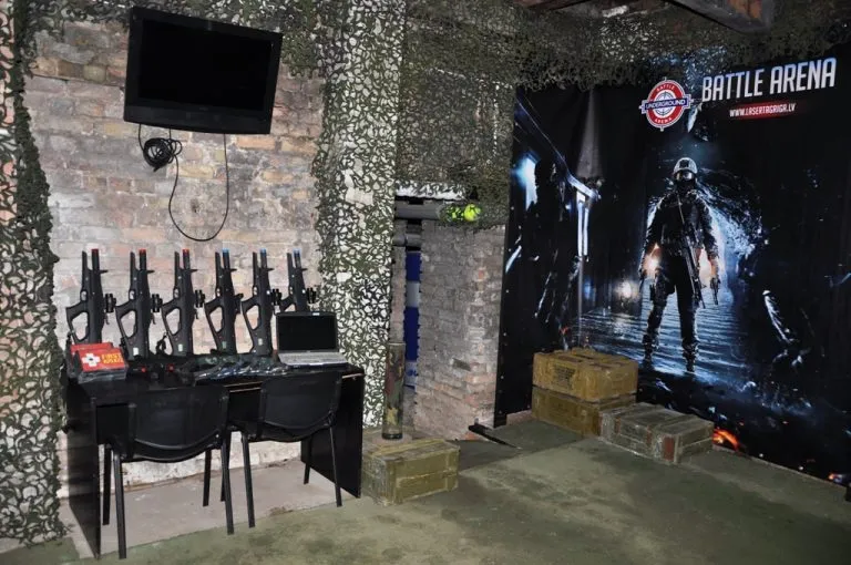 Arena lasertag al coperto