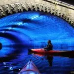 Kayak by night