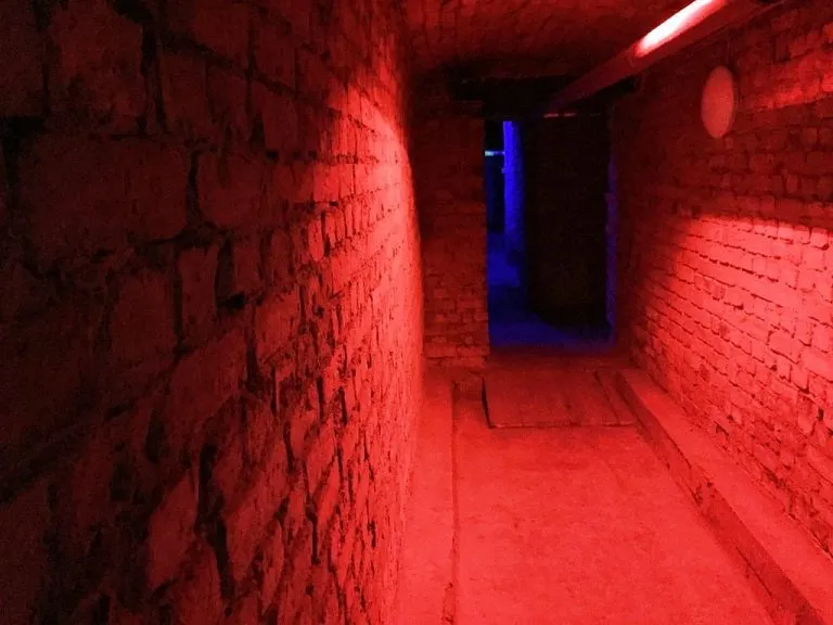 Battaglia nell'arena del laser tag