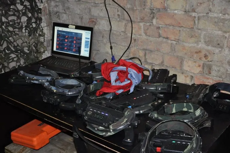 Attrezzature per il laser tag