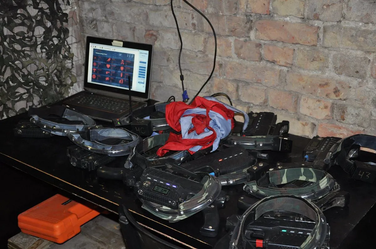 Laser tag equipment