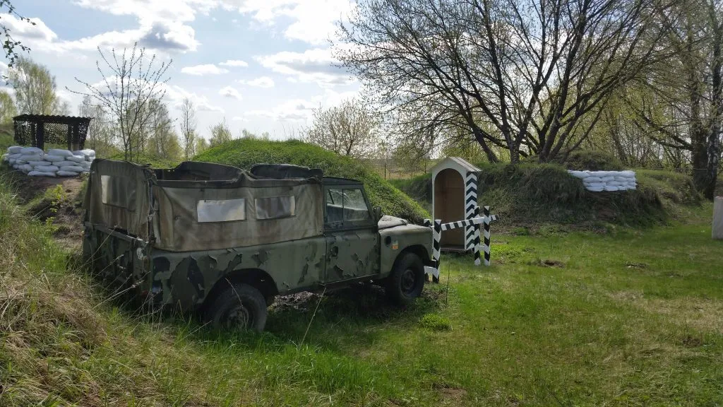 Lasertag-Feld in Riga