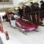 Olympic style bobsleigh riga