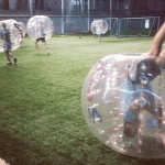 Riga bubble football