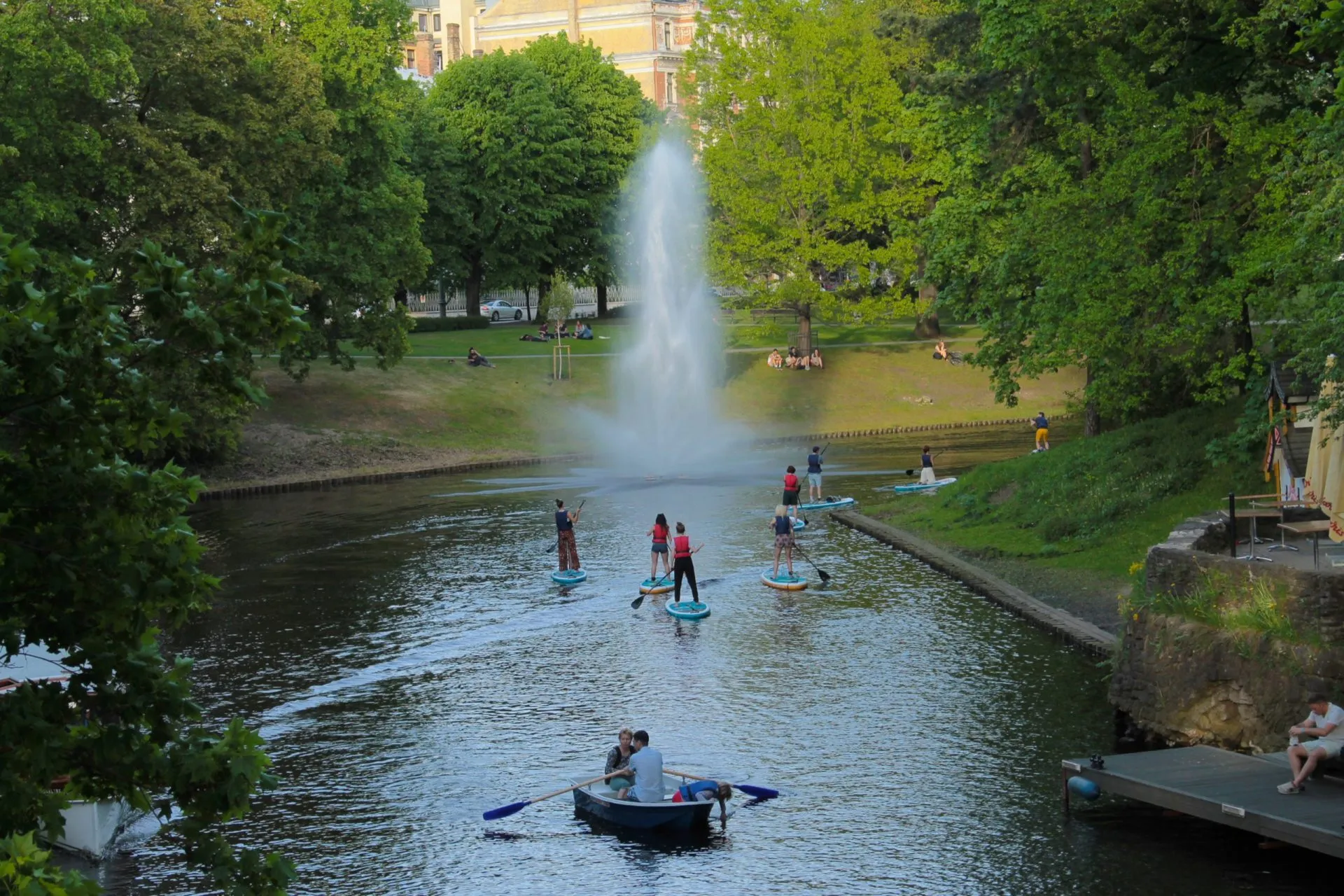 Stand up paddle riga