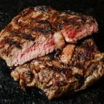 Steak menu