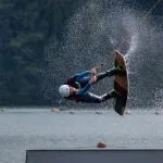 Wakeboarding jump