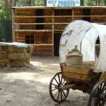 Wildwest-Lasertag-Veranstaltungsort